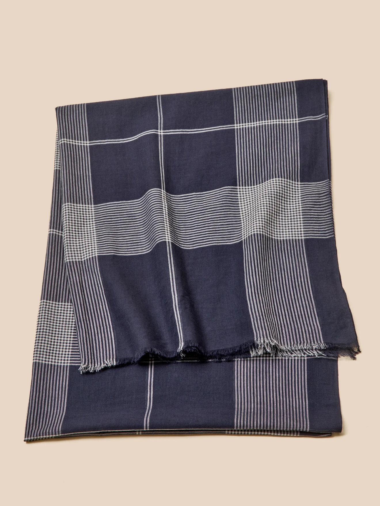 Chèche carreaux adulte